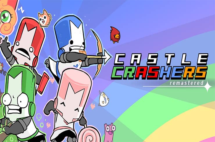 Castle Crashers en Exagear v3.8.1 android gama media Configuracion 